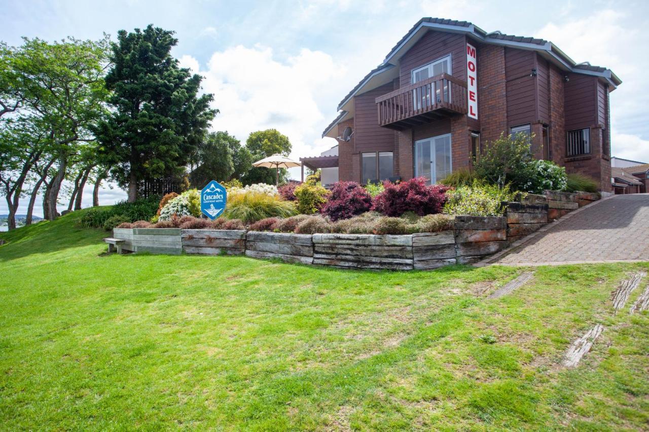 Cascades Lakefront Motel Lago Lago Taupo Esterno foto The former home of the station